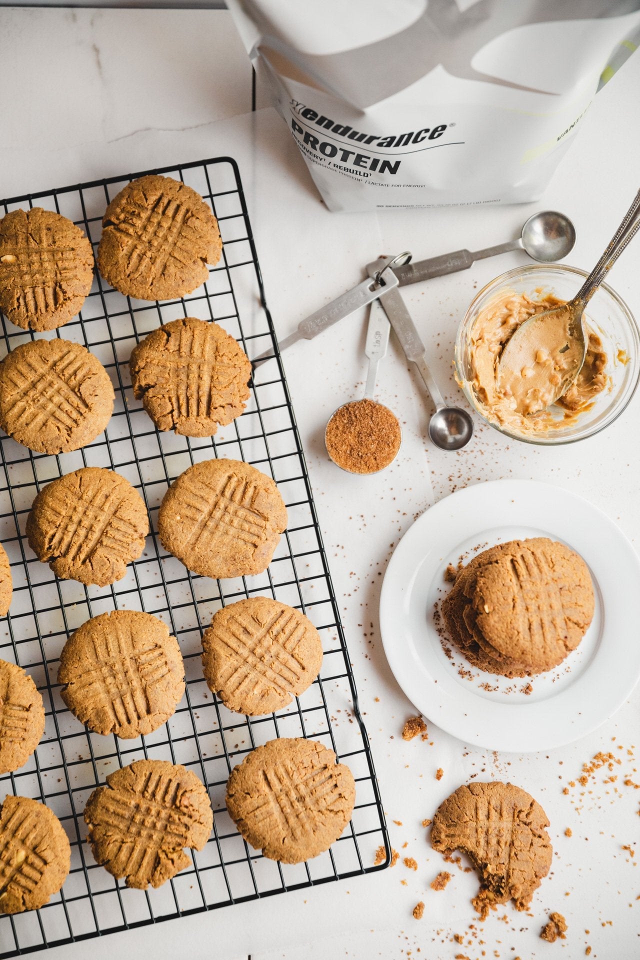 Peanut Butter Protein Cookies